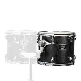 Majestic Concert Black double headed concert toms - 15" x 14"
