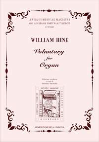 William Hine: Voluntary For Organ