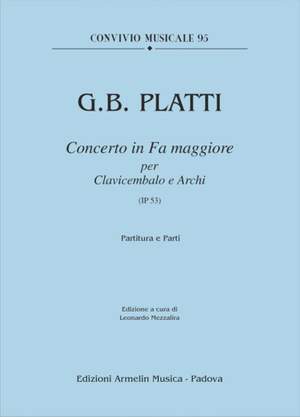 Giovanni Bnedetto Platti: Concerto in Fa Maggiore