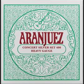 Aranjuez Classical Guitar Strings Concert Silver 400 Heavy Gauge