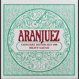 Aranjuez Classical Guitar Strings Concert Silver 400 Heavy Gauge