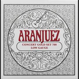 Aranjuez Classical Guitar Strings Concert Gold 700 Low Gauge