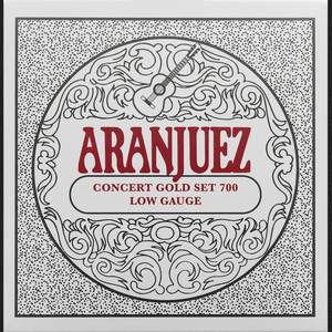 Aranjuez Classical Guitar Strings Concert Gold 700 Low Gauge