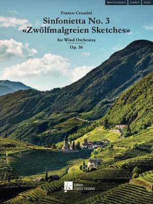 Franco Cesarini: Sinfonietta No. 3 "Zwölfmalgreien Sketches" Op. 56