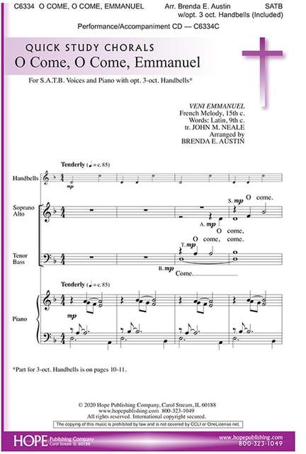 O Come, O Come, Emmanuel - Performance/Acc CD