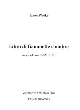 James Weeks: Libro di fiammelle e ombre