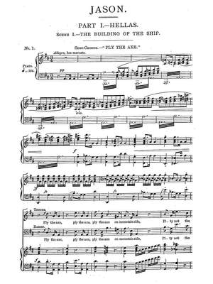 Mackenzie, Alexander Campbell: Jason, dramatic cantata for solo voices, chorus, and orchestra, Op. 26