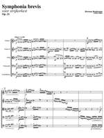Roelstraete, Herman : Symphonia brevis Op. 21 for string orchestra Product Image
