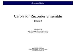 Benoy: Carols for Recorder Ensemble Book 2