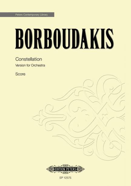 Borboudakis, Minas: Constellation. Version for Orchestra (sc
