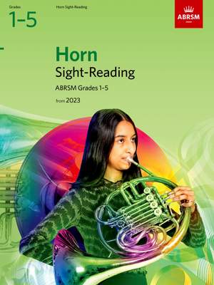 ABRSM: Sight-Reading for Horn, ABRSM Grades 1-5, from 2023