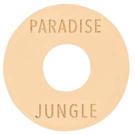 Joe doe poker chip in aged white - paradise - jungle