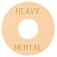 Joe doe poker chip in aged white - heavy - mental