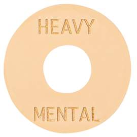 Joe doe poker chip in aged white - heavy - mental