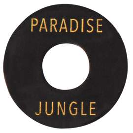 Joe doe poker chip in aged black - paradise - jungle