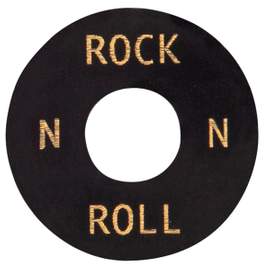 Joe doe poker chip in aged black - rock - roll