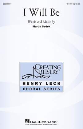 Martin Sedek: I Will Be