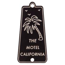 Joe doe truss rod cover in aged black - motel california
