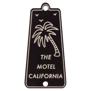 Joe doe truss rod cover in aged black - motel california