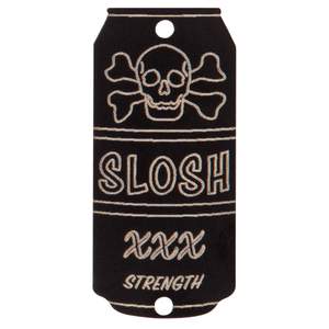 Joe doe truss rod cover in aged black - slosh