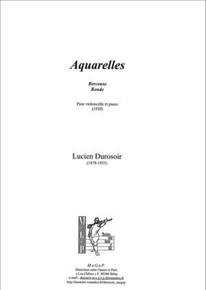 Durosoir, Lucien: Aquarelles. Berceuse, Ronde