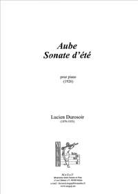 Durosoir, Lucien: Aube, Sonate d’été, pour piano