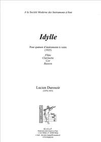 Durosoir, Lucien: Idylle. Pour quatuor d’instruments à vents