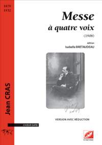 Cras, Jean: Messe à quatre voix