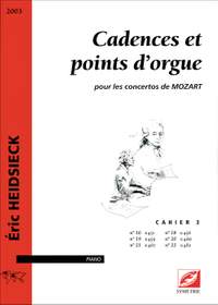 Heidsieck, Éric: Cadences et points d’orgue, pour les concertos de Mozart