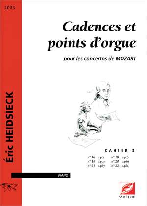 Heidsieck, Éric: Cadences et points d’orgue, pour les concertos de Mozart