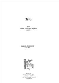 Durosoir, Lucien: Trio, en si mineur