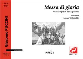 Puccini, Giacomo: Messa di gloria, version pour deux pianos