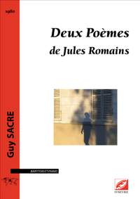 Sacre, Guy: Deux Poèmes de Jules Romains