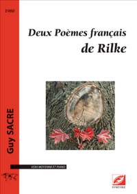 Sacre, Guy: Deux Poèmes français de Rilke