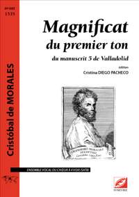 Morales, Cristóbal: Magnificat du premier ton, du manuscrit 5 de Valladolid