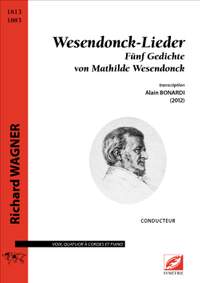 Wagner, Richard: Wesendonck-Lieder. Fünf Gedichte von Mathilde Wesendonck