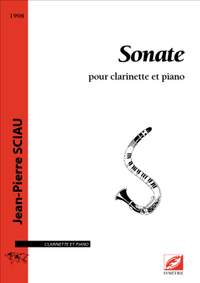 Sciau, Jean-Pierre: Sonate, pour clarinette et piano
