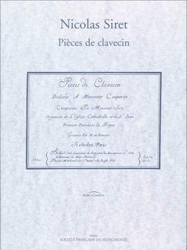 Siret, Nicolas: Pièces de clavecin