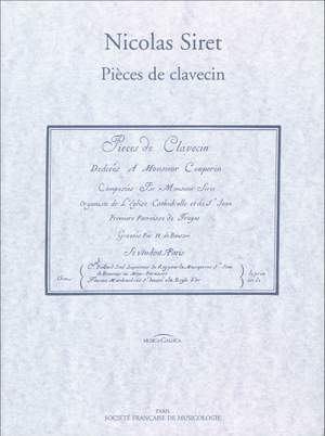 Siret, Nicolas: Pièces de clavecin