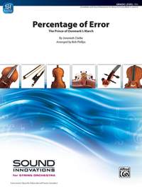 Clarke, J: Percentage Of Error (s/o)
