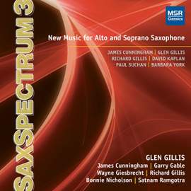 SaxSpectrum 3 - New Music for Alto and Soprano Saxophone