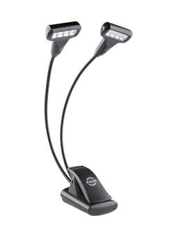 K&M Music Stand Light Double 4 LED T-Model FlexLight
