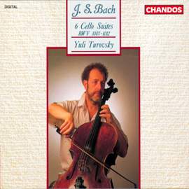 Yuli Turovsky plays Bach - Six Cello Suites, BWV 1007-1012