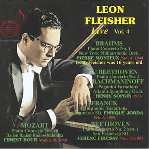 Leon Fleisher Live, Vol. 4 Product Image