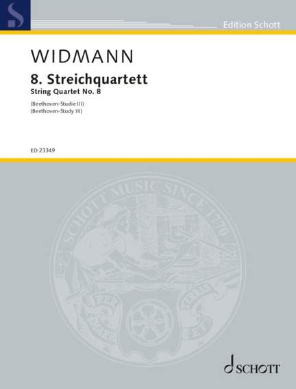 Widmann, J: 8. Streichquartett