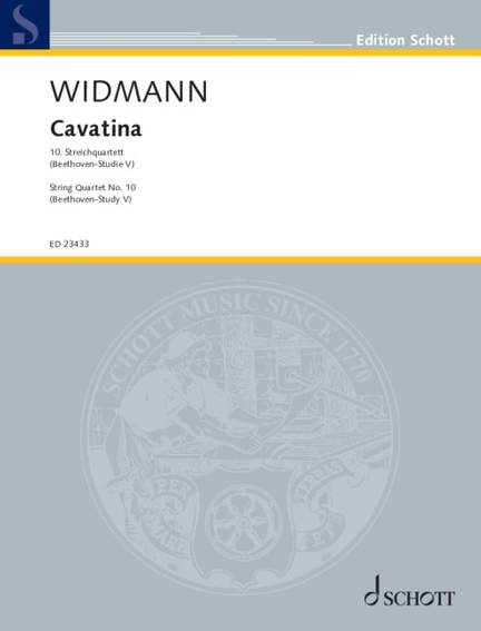 Widmann, J: Cavatina