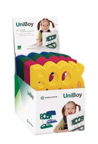 K&M Uni-boy Book Stand. Mixed box. 22pcs 4 Colours