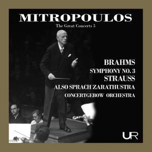 The Great Concerts, Vol. 5: Mitropoulos Conducts Strauss & Brahms (Live)
