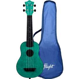 TUS65 Shimmer Travel Uke - Emerald