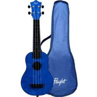 TUS65 Shimmer Travel Uke - Sapphire